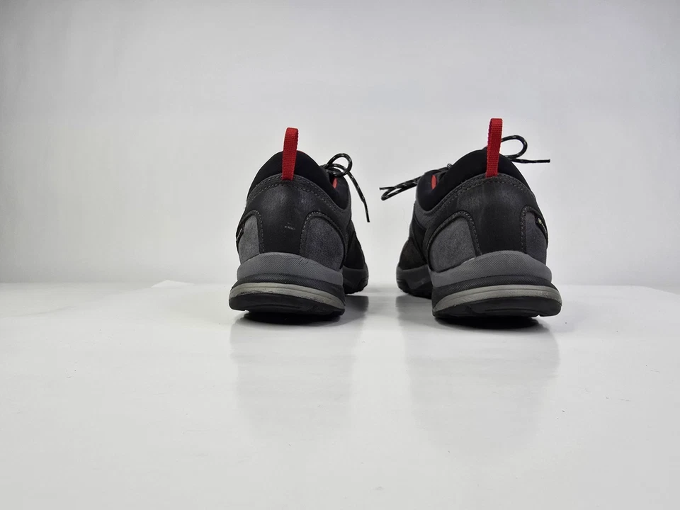 Sapatos de caminhada Asolo Pipe GV GTX masculino tamanho 9 impermeável sola Vibram cinza escalada - Imagem 4 de 4