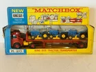 Lesney MATCHBOX KING SIZE K-20 TRACTOR TRANSPORTER with Original BOX 🚛 1960's