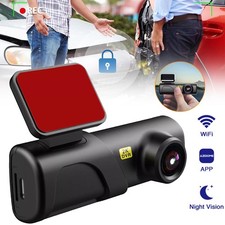 WiFi Dashcam Auto Vorne 1080P FHD Dash Cam mit Nachtsicht WDR DVR Autokamera