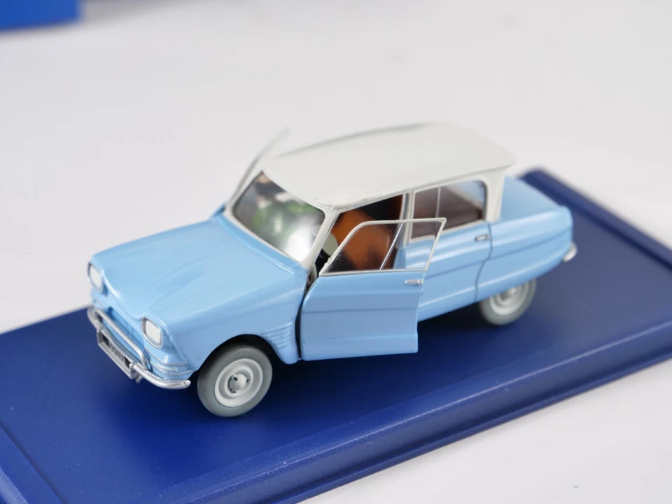 In Auto Tintin 1/43 L'Ami 6 Del Dottore Citroën Ami 6 Anni 60 Rif 2118014 - Immagine 4 di 4