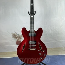 In stock DG 335 Red Electric Guitar Semi-Hollow Body USA FREE shipping