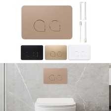 Panneau de citerne plaque de chasse d'eau WC contrôle à deux boutons conservat