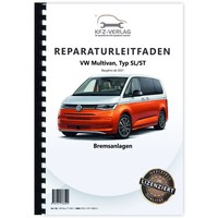 Vw Multivan Typ Sl St Ab 2021 Bremsanlagen Bremsen System Reparaturleitfaden