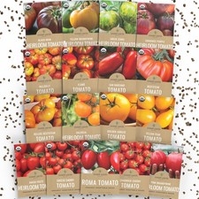 Organic Tomato Ultimate Seed Variety Pack - 17 Individual Packs - 2026 Season...