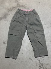 Vintage 90s Little Levis Toddler Pleated Pants Size 3T Made In USA Green Rare