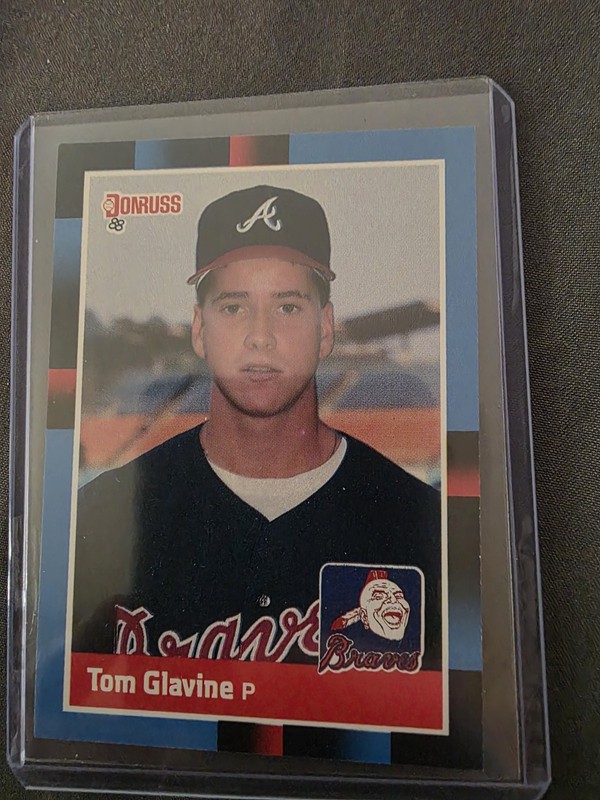 1988 Donruss Tom Glavine Rookie Card RC #644 Atlanta Braves HOF NM-MT