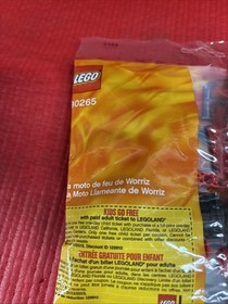 LEGO Legends of CHIMA: Worriz' Fire Bike (30265) Sealed Polybag NEW
