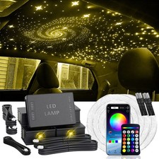 Auto RGBW LED 300-1200PCS Sternenhimmel Starry Lichtfaser Glasfaser Optik