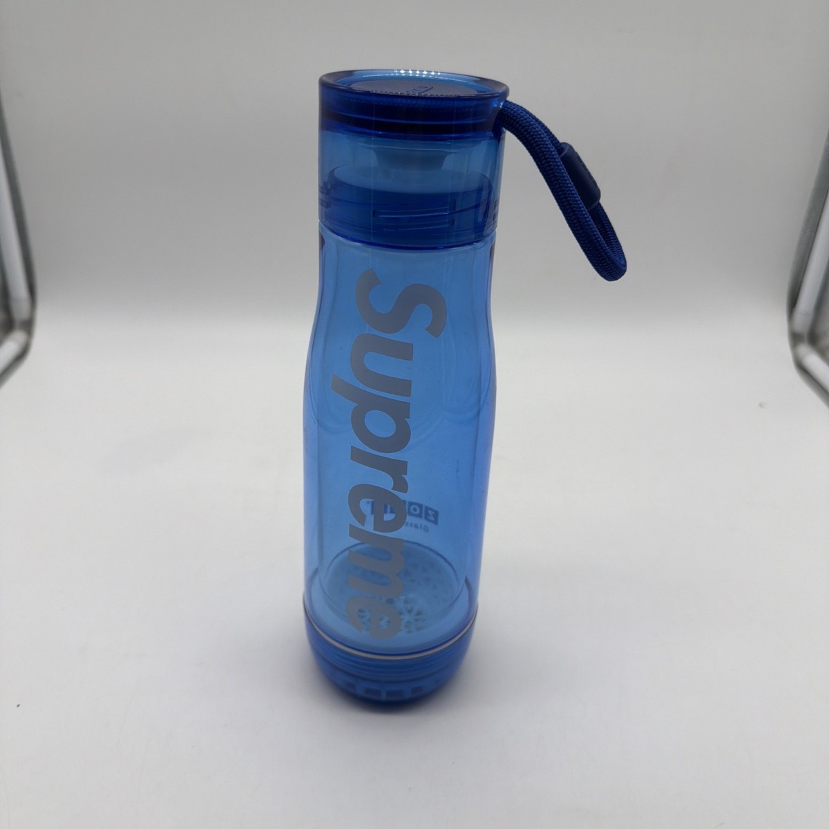 Supreme Zoku Glass Core 16oz Blue S/S 2021 Water Bottle | eBay