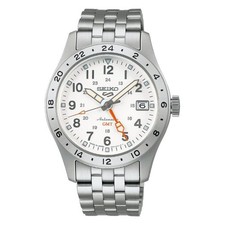 Orologio Seiko SBSC009 5 Sports Field GMT automatico acciaio inox da uomo JDM...