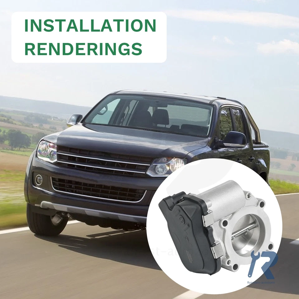 Cuerpo del acelerador para Audi A4 A6 Tt VW Golf Jetta Tiguan Ea888 Cdn Cct Bpy 6472-029 Foto 2 de 4