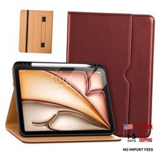 for iPad Air 11-inch Case M4/M3/M2 2026/2025/2024 , iPad Air 5th Burgundy Red