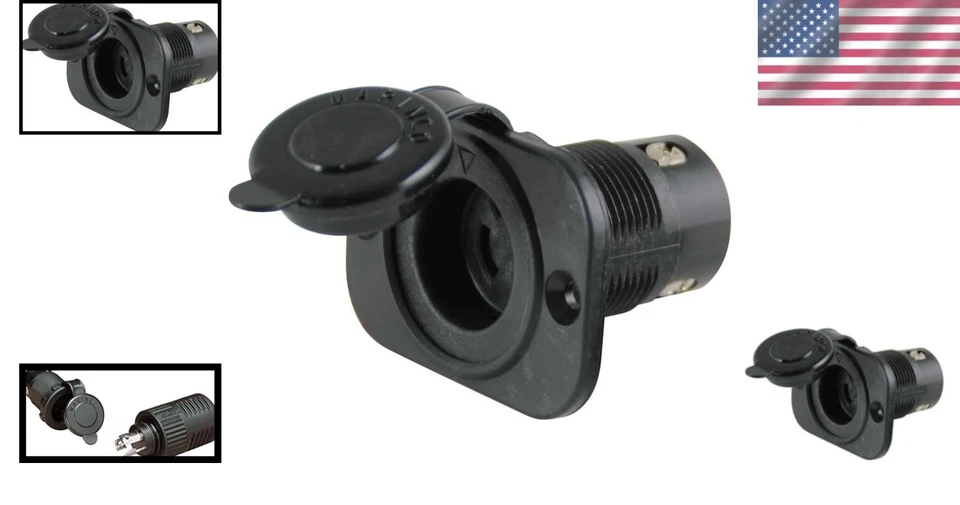 High-Performance 3-Wire Plug and Receptacle for Secure Electric Solutions - Image 2 of 4