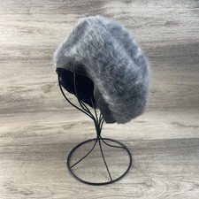 Vintage Kangol Furgora Janie Beret Hat Gray