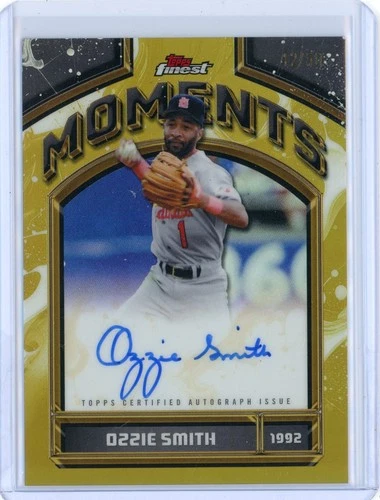 2026 Topps Finest Ozzie Smith Gold (RAW)