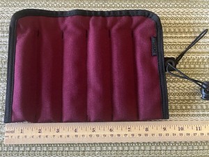 Rickshaw Bagworks 6 Pen Roll (Fountain Pen/Ballpoint Pen Storage, Excellent)