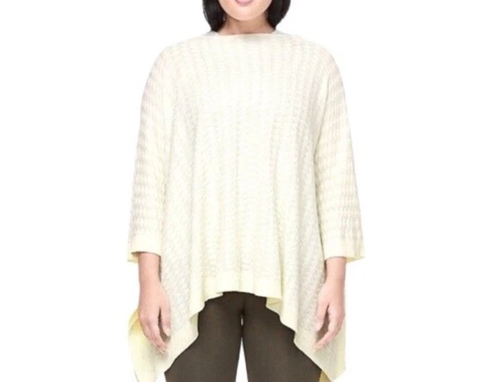 Lululemon Divinity Poncho OS Cashmere Blend Shawl Sweater Topper Soft Layering