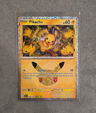 Pikachu 044/128 Holo - Scarlet & Violet 151 - Pokemon Card EN Basic 60HP