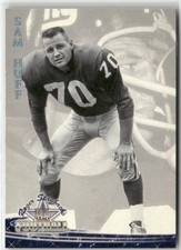 1994 TED WILLIAMS ROGER STAUBACH'S NFL #39 SAM HUFF NEW YORK GIANTS