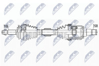NTY NPW-TY-155 Antriebswelle Vorne Links FüR Lexus Toyota