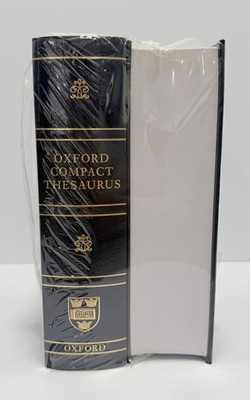 Compact Oxford English Dictionary & Thesaurus 2 Vol Set Hardcover Sealed