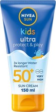 NIVEA Sun Kids Ultra Protect & Play SPF 50+ Lotion 150ml Moisturising Kids Sun 53.40 per litre