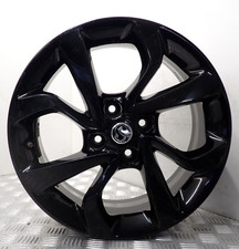 VAUXHALL CORSA 16" BLACK ALLOY WHEEL 13380635 (R-536)