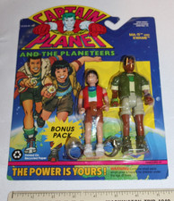 SEALED 1991 Captain Planet And The Planeteers Ma-Ti Kwame Tiger Toys MOC MIP 90s