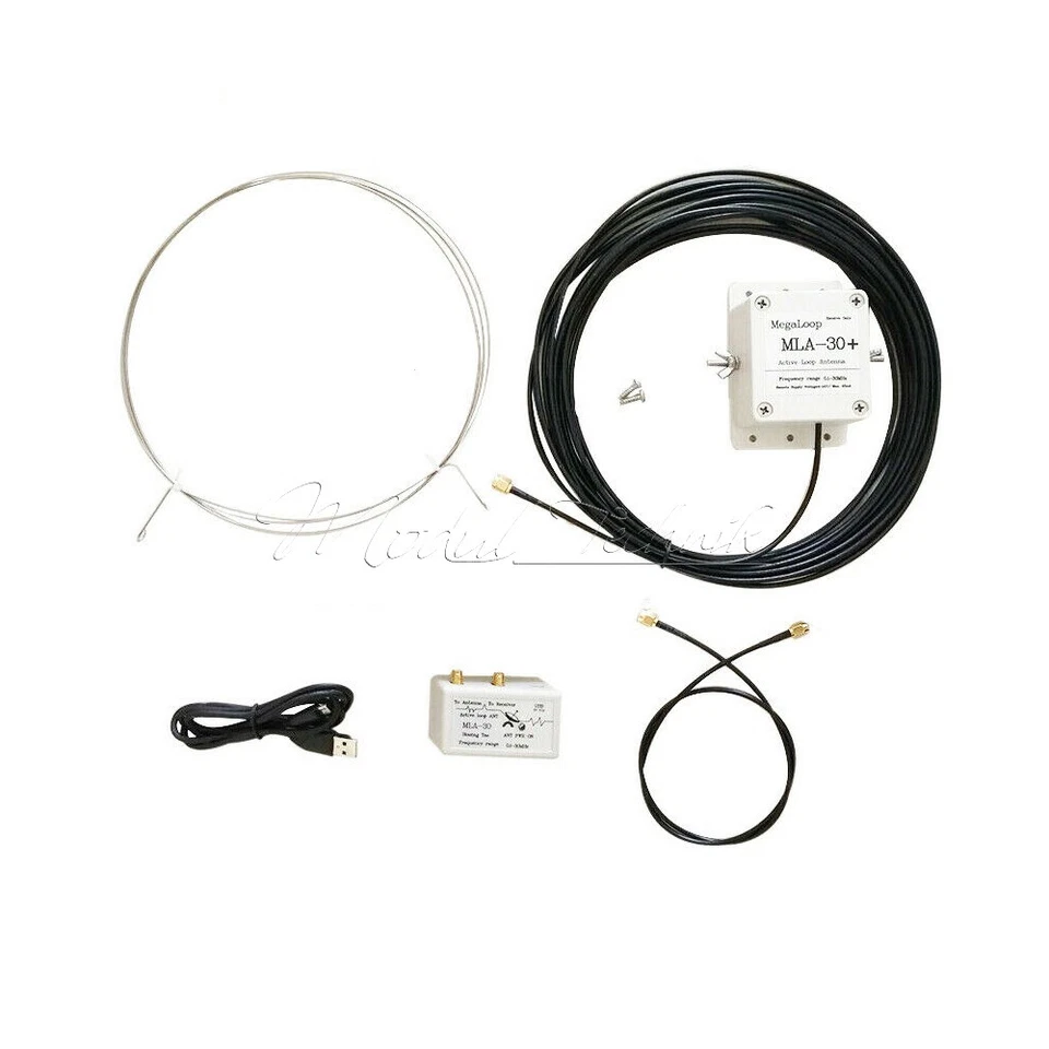 MLA-30+ (plus) 0.5-30MHz Ring Active Receive Antenna Wave Loop Radio Antenna DE - Bild 4 von 4