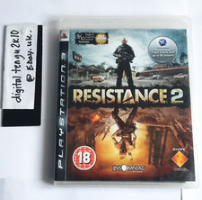 RESISTANCE 2 - Vintage SONY PS3 Game PAL UK Version Boxed Complete with Manual