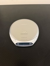 Sony D-EJ360 Walkman Discman G-Shock CD-R/RW Compatible Silver White Retro