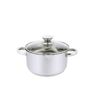 Michelino Carolin Bratentopf Mit Glasdeckel & AusgießFunktion - ø24 Cm