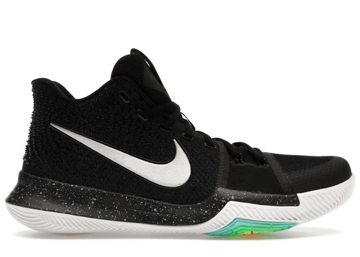 Nike Kyrie 3 Black Ice Multi-Color 852395-009 US Men’s Size 10  2017 RARE KAI Nike Kyrie 3 Black Multi for Sale | Authenticity Guaranteed  main image 4