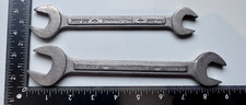 Two Vintage Garrington imperial sized open ended Spanners. See photos re sizes.