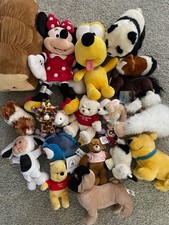 Plush stuffed animal mixed lot