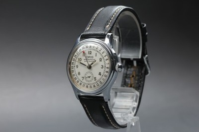 ORIS Pointer Date 6651 White 31mm Hand-Winding Small Second Men's JP Near MINT