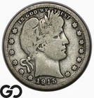 1915-S Barber Quarter — photo from another recent sale