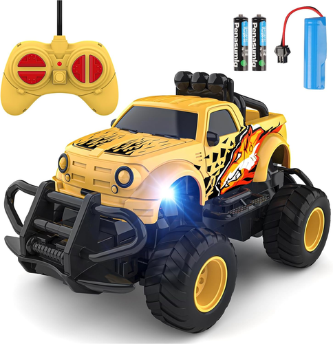 Remote Control Car RC Truck Car, Xmas Birthday Gifts for Toddlers Boys 3 4 5 6 - Picture 12 of 12
