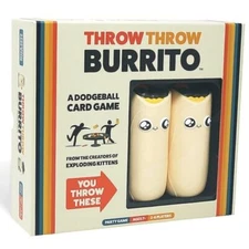 Throw Throw Burrito Game Party Cards Board Dorm Family Game Night Dorm NIB