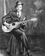 Famous Blues Singer ROBERT JOHNSON Glossy 8x10 Photo Musician Poster Print