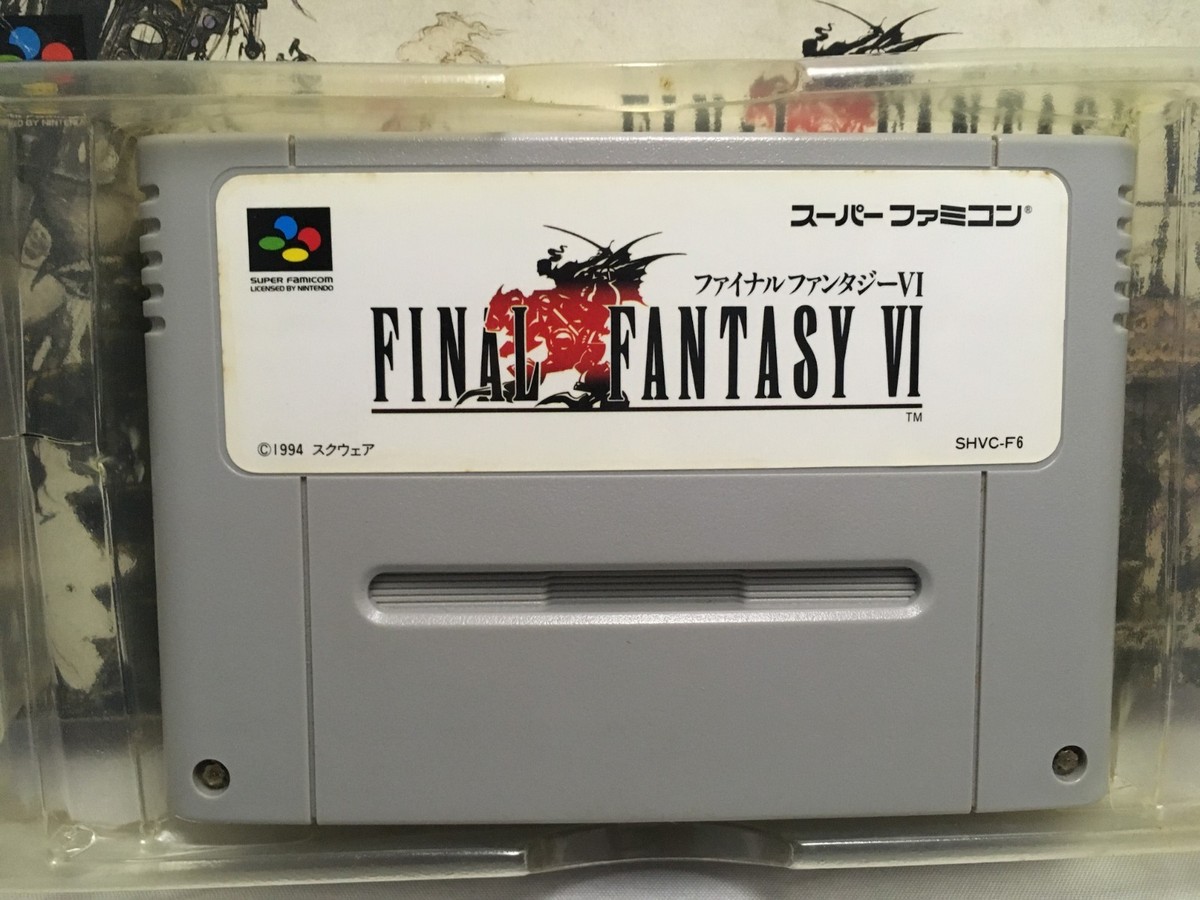 Final Fantasy VI 6 - Japan - SFC - Super Famicom - Nintendo