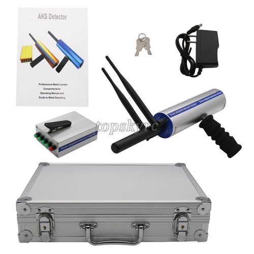 Long Range Gold Metal Detector Underground Metal Locator With 2 Antennas tpys