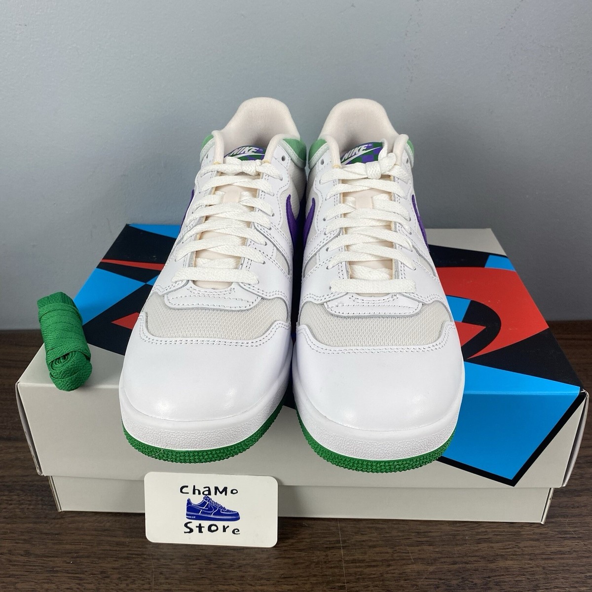 Nike Mac Attack Wimbledon White Grape Purple Court Green FZ2097