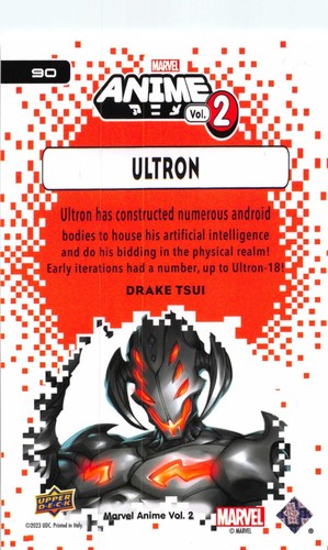 BASE 2023 Upper Deck Marvel Anime Vol. 2 Complete Your Set U PICK BASE CARD - 第 182/202 張圖片