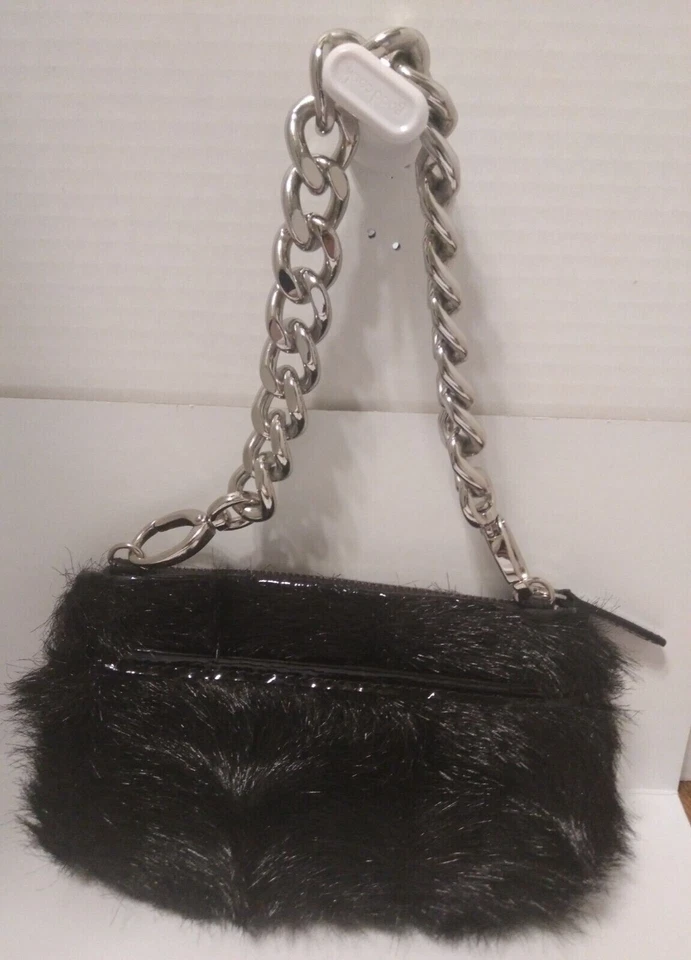 BRIGHTON My Flat In London Trust Fund Fur Purse With Chain Strap - Изображение 3 из 4