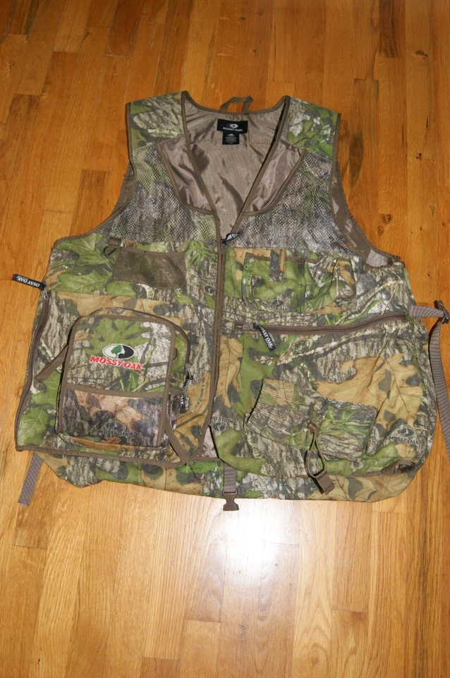 Mossy Oak Turkey Hunting Padded Vest Size XL (46-48) - Image 4 of 4