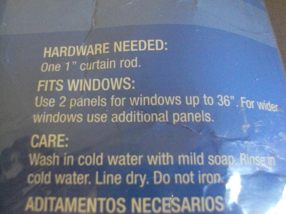 Designables Duxbury 50"W X 63"L Single Panel Color Sage New in Package - Image 4 of 4