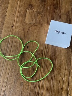 Bracelet Dinh Van Cordon Vert Fluo Collier Menotte Or Argent R8 R10 R12 R15 R20