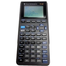 Texas Instruments TI-82 Graphing Calculator Case LCD Screen Tested Tested