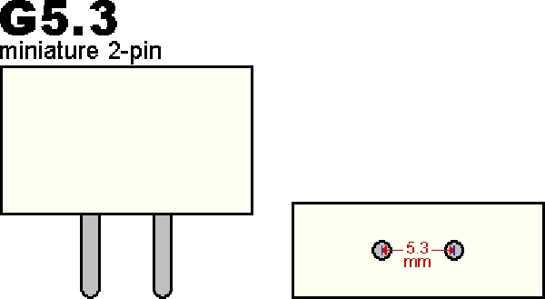 G5.3 LED bulb 5W 80LED 4014SMD 110V/220V Silicone Lamp Equivalent 35W~50W - Image 2 of 4